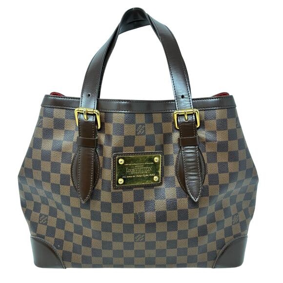 Louis Vuitton Hampstead MM tote bag in Damier Ebene canvas - Picture 1 of 16